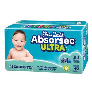 Absorsec Extra Jumbo 40 Piezas