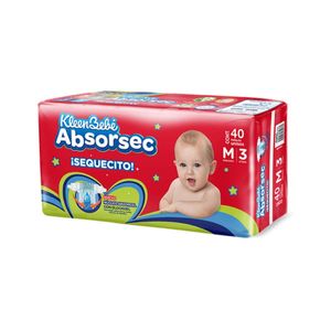 Absorsec Mediano 40 Piezas