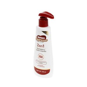 Shampoo y Jabon Huggies Supreme Formula Pura 2 en 1 200 mL