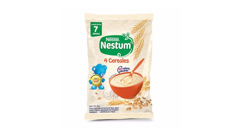 Cereal seco para niños Nestlé Nestum de arroz 270 g