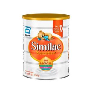 Similac Sensitive Sin Lactosa 850 g