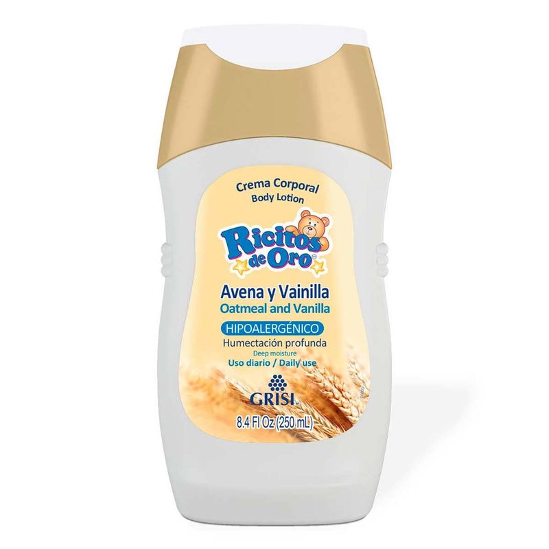 Crema-Corporal-Ricitos-De-Oro-Avena-Vainilla-250-g