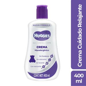 Crema Huggies Relajante 400 mL
