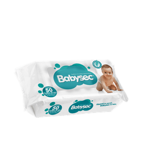 Toallitas Humedas Babysec 50 Piezas