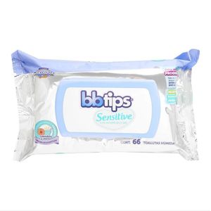 Toallitas Humedas BB Tips 66 Piezas