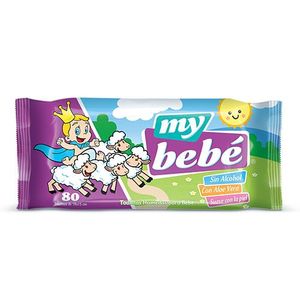 Toallitas Humedas My Bebe 80 piezas