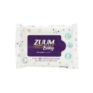 Toallitas Humedas Zuum Baby 10 Piezas