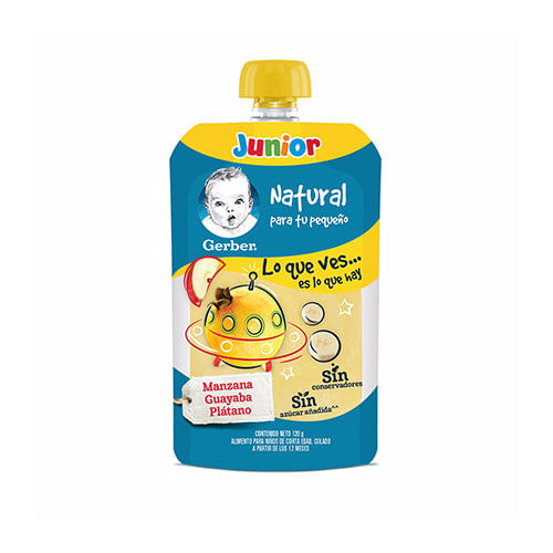 Papilla-Gerber-Junior-Manzana---Guayaba---Platano-120-g