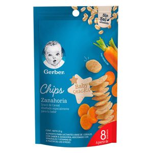 Gerber Chips Zanahoria 25 g