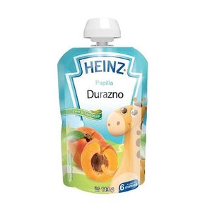 Papilla Heinz Flexipack Durazno 113 g