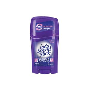 Desodorante Lady Speed Stick Double Defense Barra 45 g