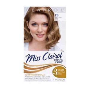Tinte Miss Clairol 28 Rubio Cenizo Claro