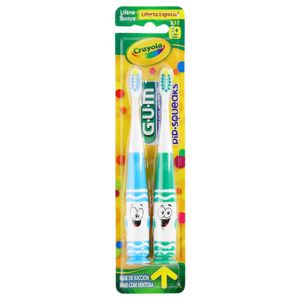 Cepillo Dental Gum Crayola 2 Piezas