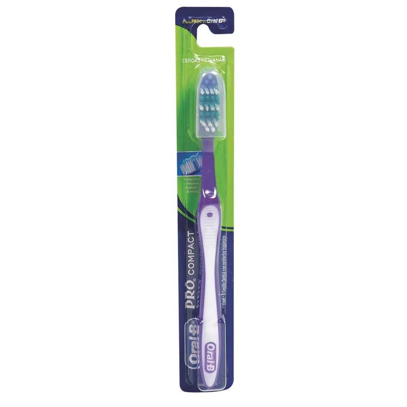 Cepillo Dental Oral-B Pro Compact 1 Pieza - Farmacias Klyns