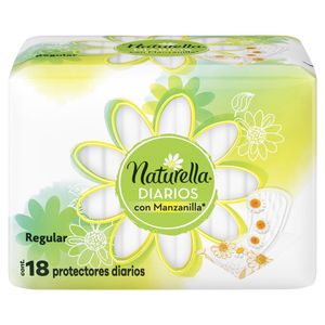 Protetores Naturella Manzanilla Regular 18 Piezas