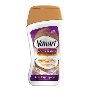 Shampoo Vanart Coco Keratina Anti Esponjado 600 mL