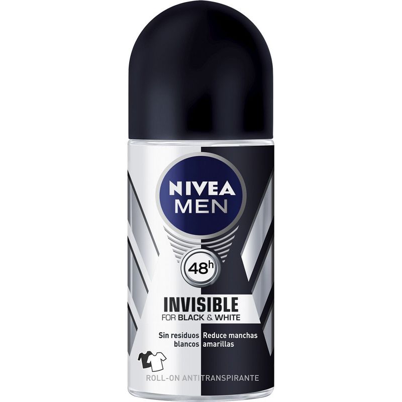 Antitranspirante-Nivea-Men-Invisible-Roll-On-50-mL