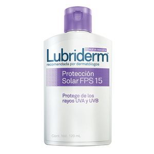 Lubriderm Proteccion Solar FPS 15 120 mL