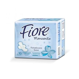 Fiore Manzanilla Moderado Con Alas 10 Toallas