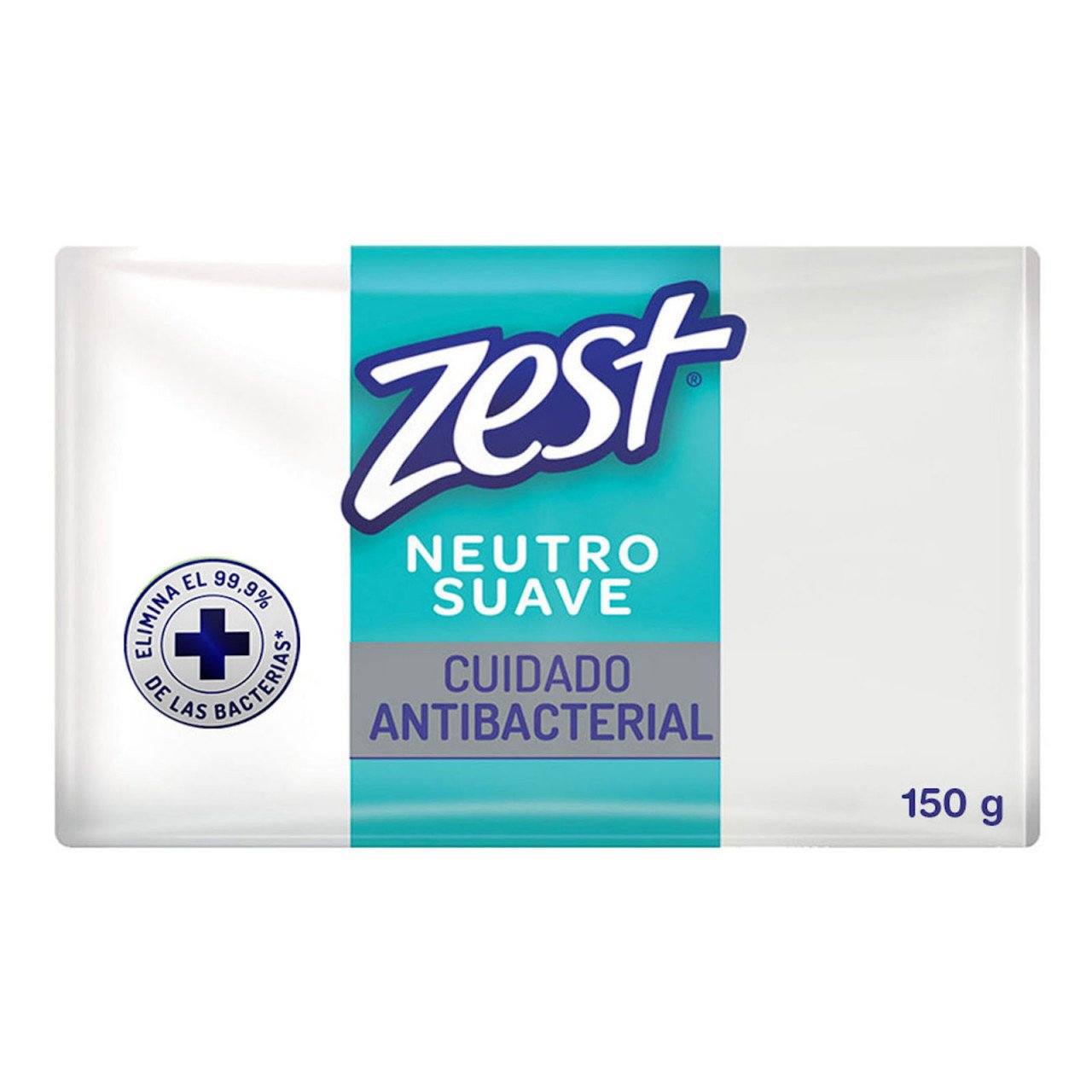 Jabon Zest Neutro Cuidado Antibacterial 120 G Farmacias Klyns 3059