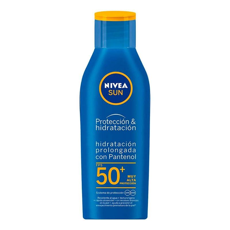 Protector-Solar-Nivea-Sun-Proteccion---Hidratacion-FPS-50-200-mL-