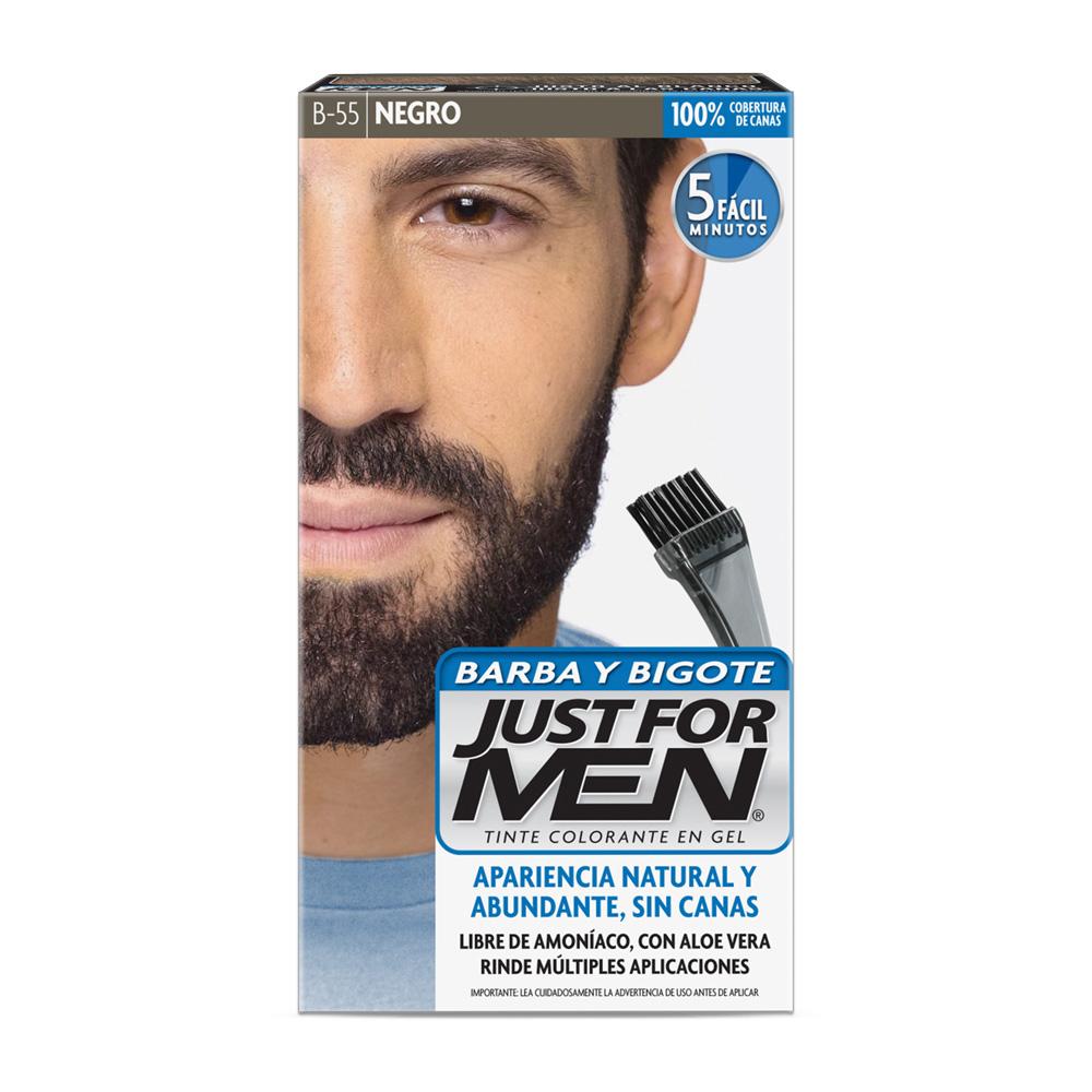 Tinte Just For Men Barba Y Bigote B-55 Negro - Farmacias Klyns