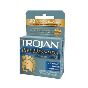 Trojan Piel Desnuda 3 Piezas