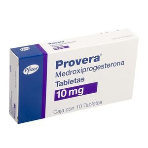 Provera 10 mg 10 Tabletas