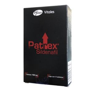 Patrex 100 mg 4 Tabletas