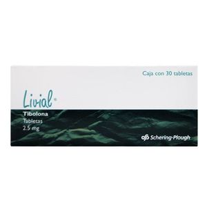 Livial 2.5 mg 30 Tabletas