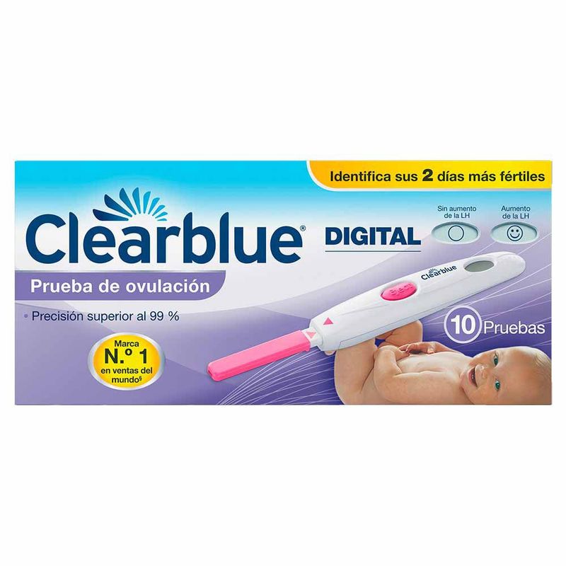 Prueba De Ovulacion Clearblue 7 Piezas Farmacias Klyns 3281