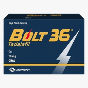 Bolt 36 Gel 20 mg 8 Sobres