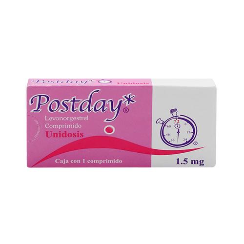 Postday  mg 1 Comprimido - Farmacias Klyns