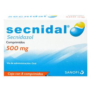 Secnidal 500 mg 8 Comprimidos