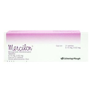 Mercilon 15 mg / 0.020 mg 21 Tabletas