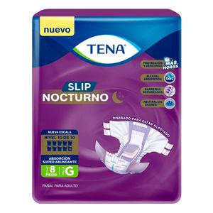 Tena Slip Nocturno Grande 8 Piezas