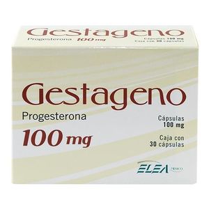 Gestageno 100 mg 30 Capsulas