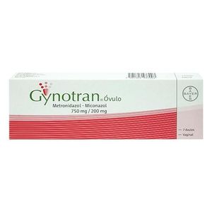 Gynotran 750 mg / 200 mg 7 Ovulos