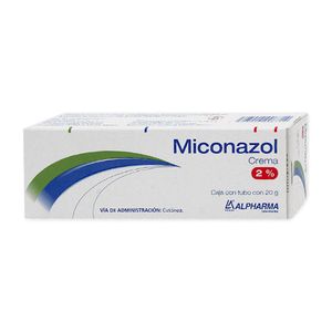 Miconazol Alpharma Crema 2 % Tubo con 20 g