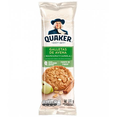 Galletas De Avena Quaker Manzana Y Canela 60 G Farmacias Klyns 