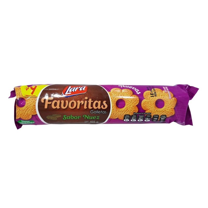 Galletas-Lara-Favoritas-Nuez-155-g