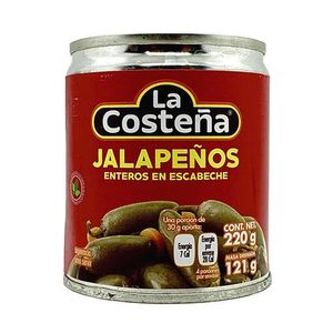 Jalapeños en Escabeche La Costeña 220 g