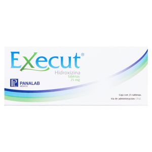 Execut 25 mg 25 Tabletas
