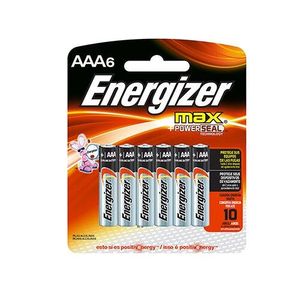 Pila Energizer AAA 6 Piezas