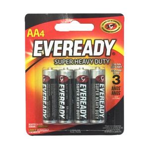 Pila Eveready  AA 4 Piezas