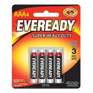 Pila Eveready  AAA 4 Piezas