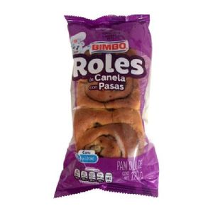 Roles Canela con Pasas Bimbo 365 g