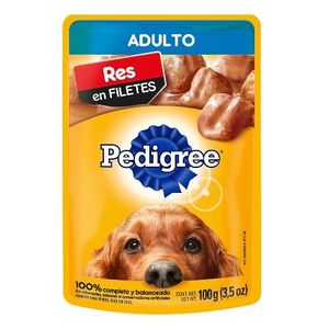 Pedigree Sobre Adulto Alimento Humedo Res 100 g