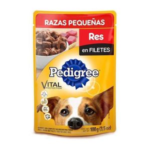 Pedigree Sobre Razas Pequeñas Alimento Humedo Res 100 g