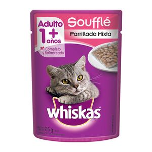 Whiskas Sobre Adulto Alimento Humedo Parrillada Mixta 85 g